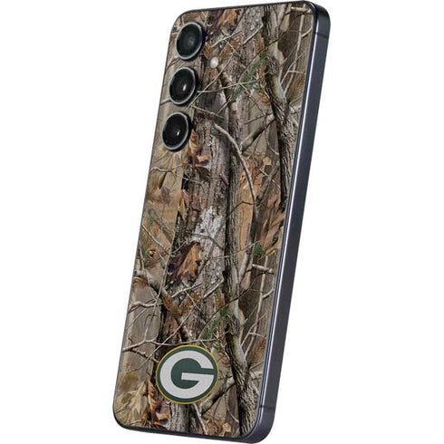 NFL Green Bay Packers Realtree AP Camo Galaxy S25 Skin